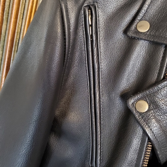 MOTORCYCLE LEATHER JACKET XL - Picture 4 of 8